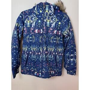 Roxy Dry flight technology Ski Snowboard Jacket Girls Size 14/16 Winter Coat
